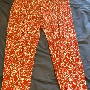 Women’s Red Retreat Sweat Pants M